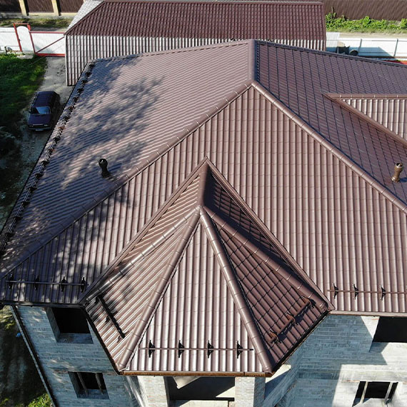 Монтаж сложной крыши и кровли в Новоульяновске и Ульяновской области